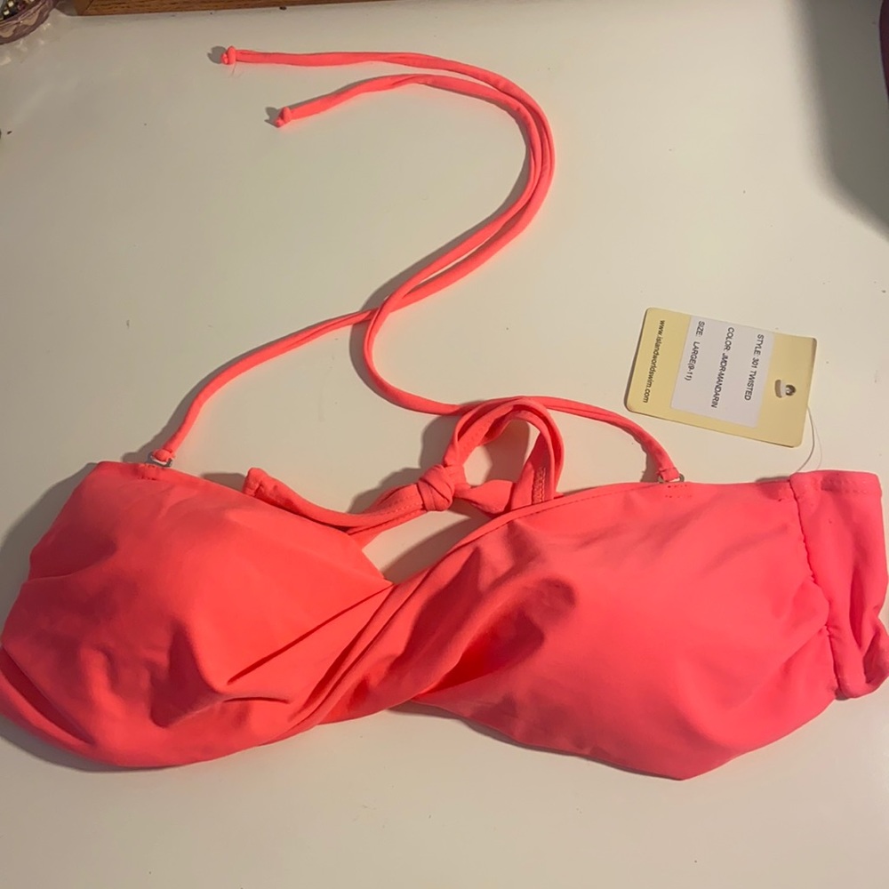 Twisted Bathing Suit Top